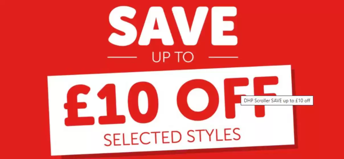 Save Up To £10 Off