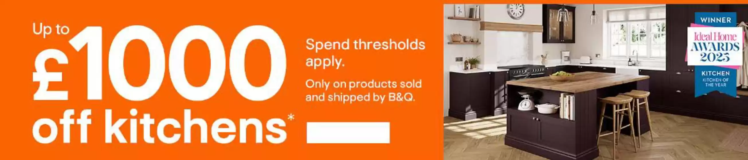Up To £1000 Off Kitchens