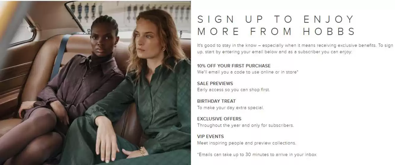 Hobbs catalogue in Loughborough | Sign Up To Enjoy More From Hobbs | 2025-09-16T00:00:00.000Z - 2025-10-22T00:00:00.000Z