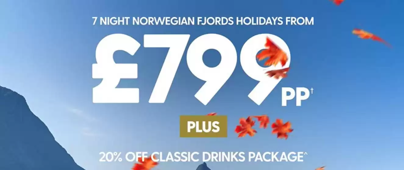 The Fragrance Shop catalogue in Southampton | 7 Nighr Norwegian Fjords Holiddays From | 2025-09-16T00:00:00.000Z - 2025-10-18T00:00:00.000Z