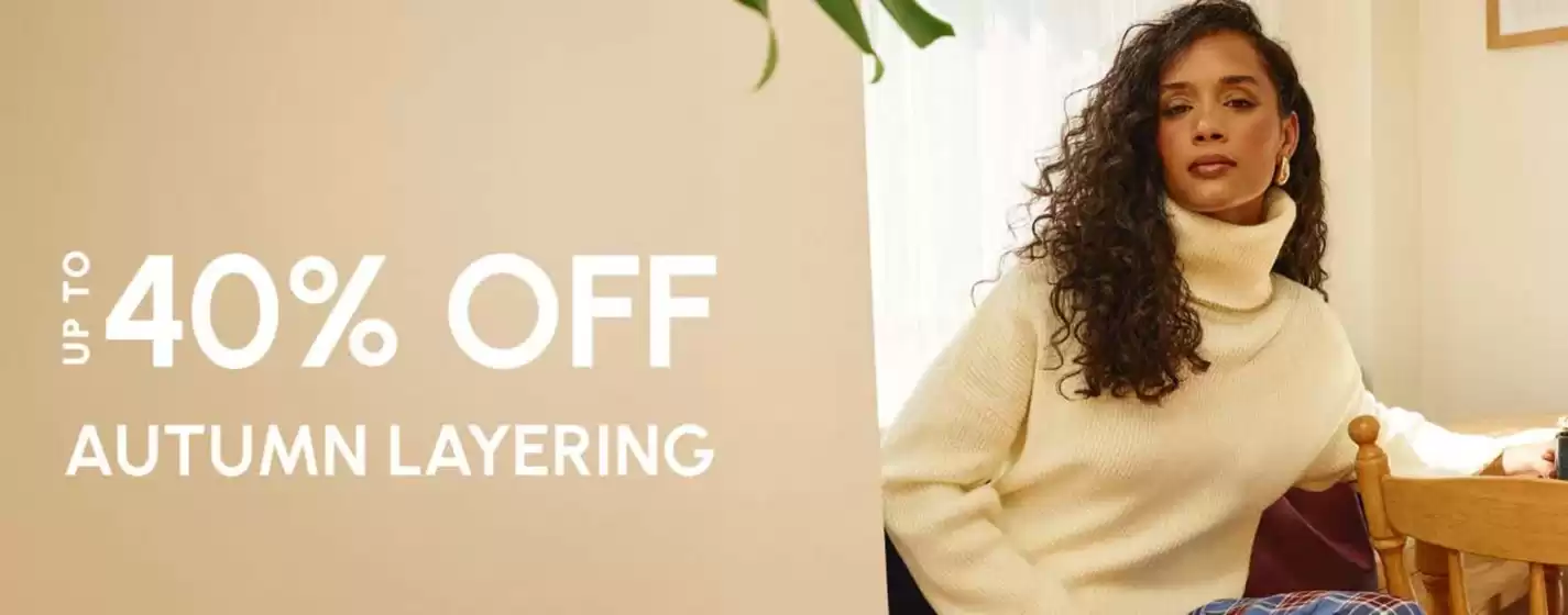 Wallis catalogue in Nottingham | Up To 40% Off Autumn Layering | 2025-09-17T00:00:00.000Z - 2025-10-04T00:00:00.000Z
