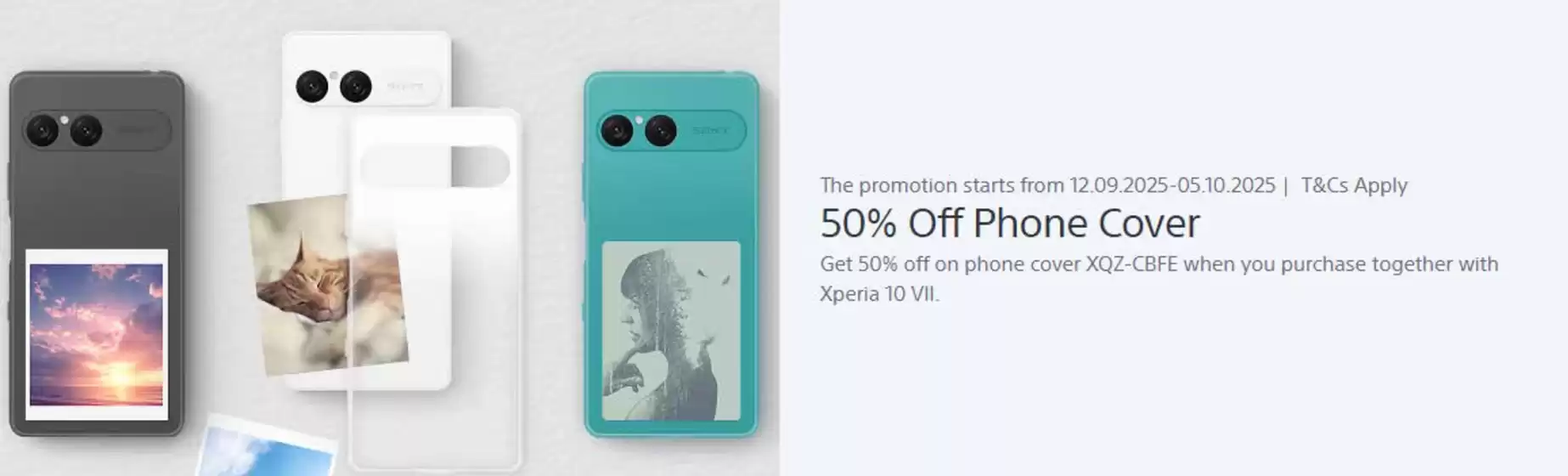 50% Off Phone Cover