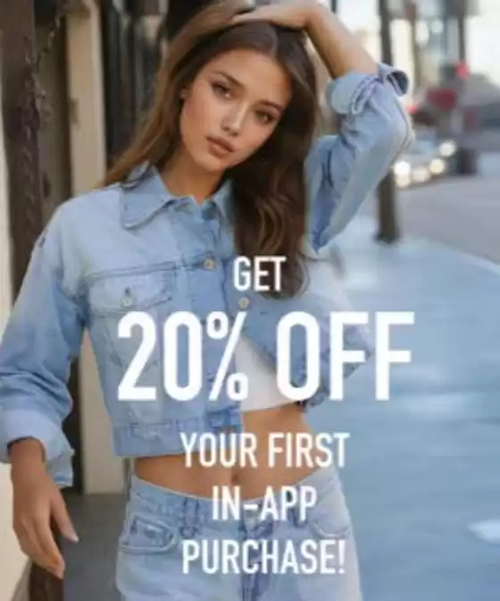 Forever 21 catalogue | Get 20% Off Your First In-App Purchase | 2025-09-17T00:00:00.000Z - 2025-10-03T00:00:00.000Z