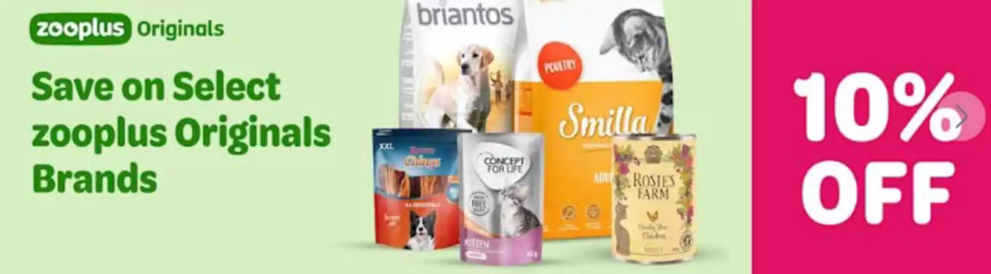 Zooplus catalogue in Poulton-le-Fylde | Save One Select Zooplus Originals Brands | 2025-09-17T00:00:00.000Z - 2025-10-28T00:00:00.000Z