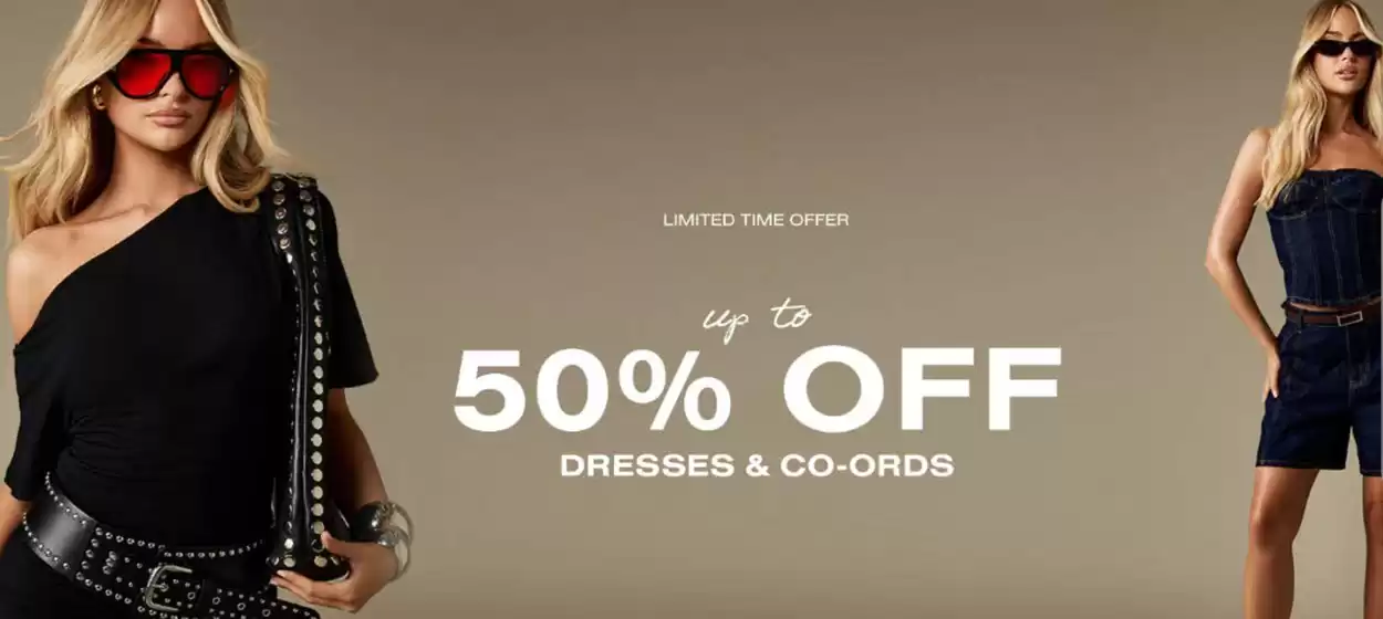 Missguided catalogue | 50% Off! | 2025-09-18T00:00:00.000Z - 2025-10-15T00:00:00.000Z