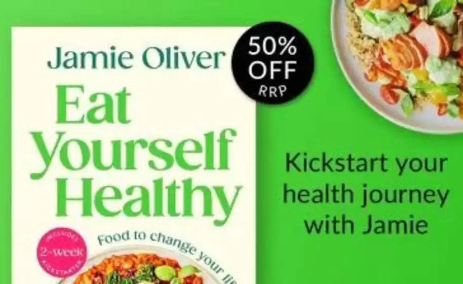 Waterstones Booksellers catalogue in Wrexham | Kickstars Your Health Jounrey With Jamie | 2025-09-19T00:00:00.000Z - 2025-10-02T00:00:00.000Z