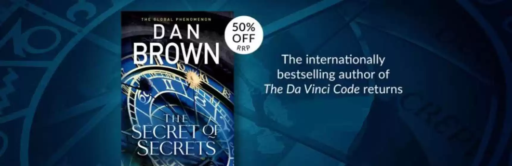 Waterstones Booksellers catalogue in Wrexham | The Internationally Bestselling Author Of The Da Vinci Code Returns | 2025-09-19T00:00:00.000Z - 2025-10-08T00:00:00.000Z