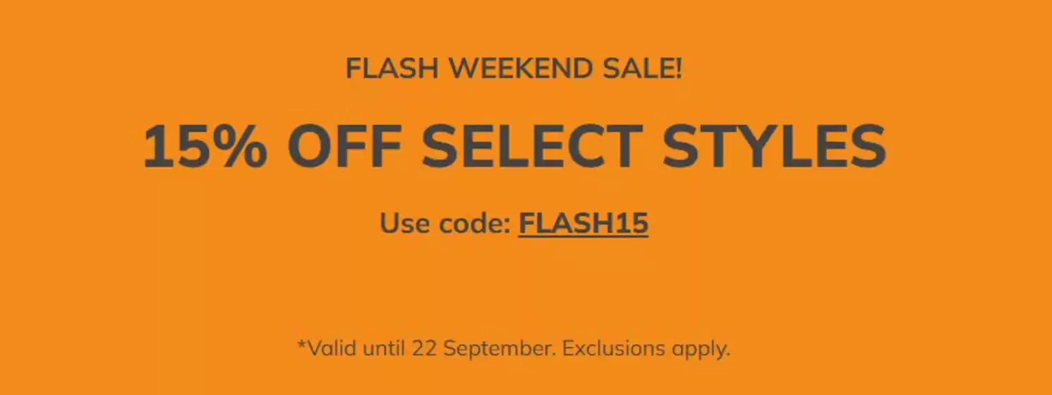Skechers catalogue in Redditch | 15% Off Select Styles | 2025-09-19T00:00:00.000Z - 2025-09-22T00:00:00.000Z