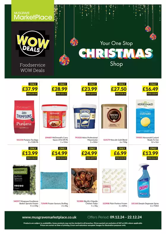 Musgrave MarketPlace catalogue in Letchworth | Discover attractive offers | 2025-09-22T00:00:00.000Z - 2025-10-06T00:00:00.000Z