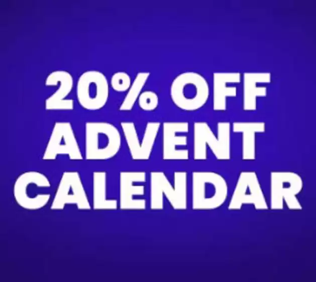 20% Off Advent Calendar