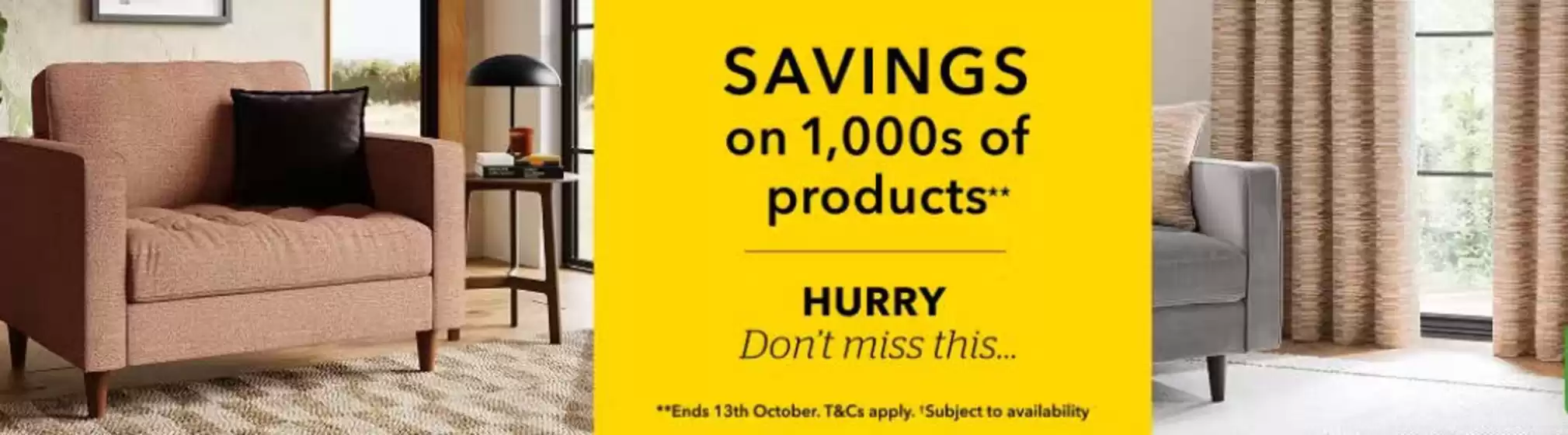 Savings On 1.000s Of Products