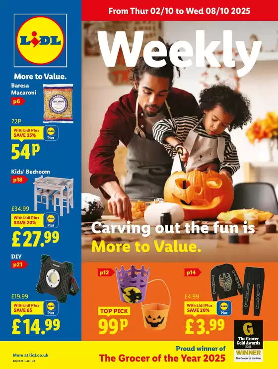 Lidl catalogue in Bournemouth | Great discounts on selected products | 2025-10-02T00:00:00.000Z - 2025-10-08T00:00:00.000Z