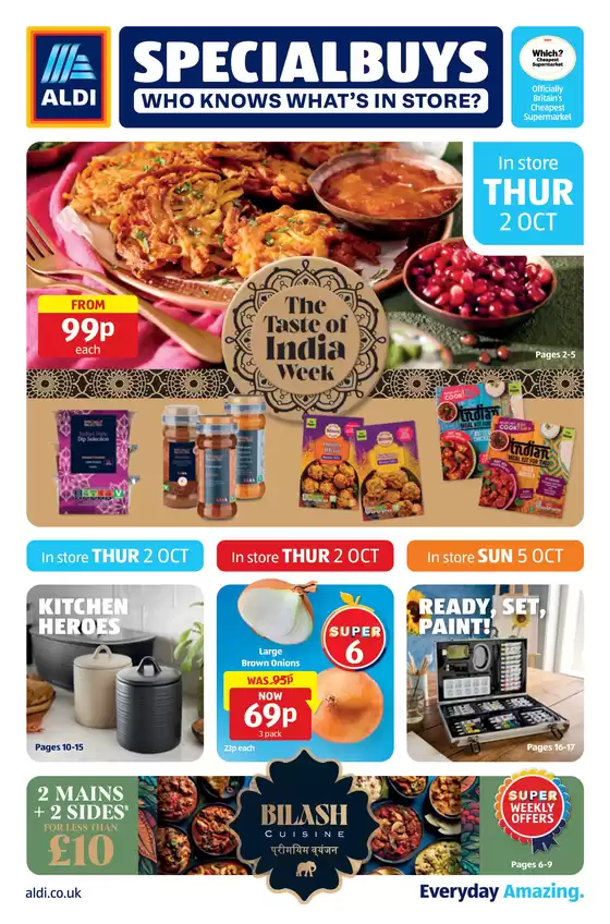 Aldi catalogue in Northampton | Attractive special offers for everyone | 2025-09-26T00:00:00.000Z - 2025-10-10T00:00:00.000Z