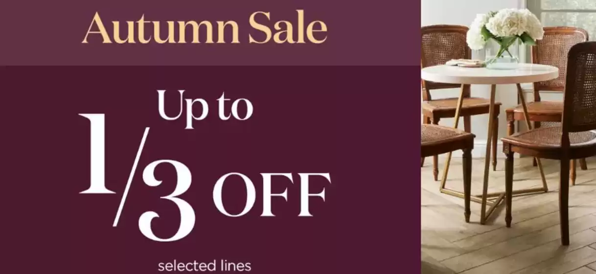 Autumn Sale!