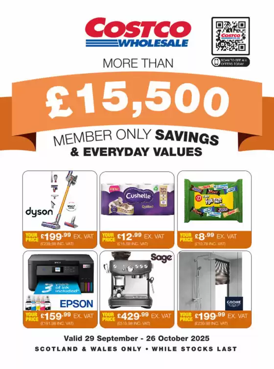 Costco catalogue in Cleator Moor | Top deals for all customers | 2025-09-29T00:00:00.000Z - 2025-10-13T00:00:00.000Z