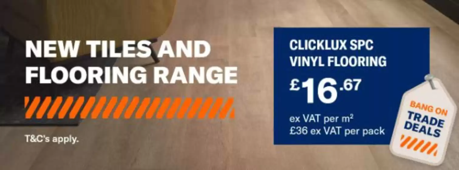 New Tiles And Flooring Range