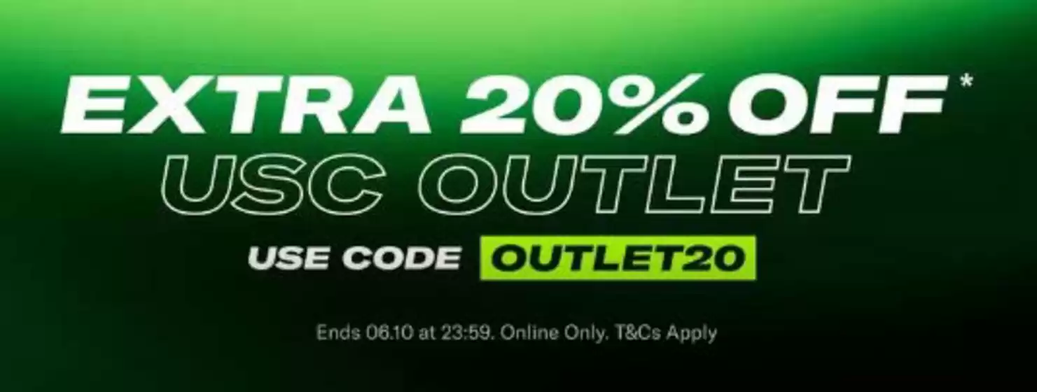 USC catalogue in Wimborne | Extra 20% Off! | 2025-10-01T00:00:00.000Z - 2025-10-06T00:00:00.000Z