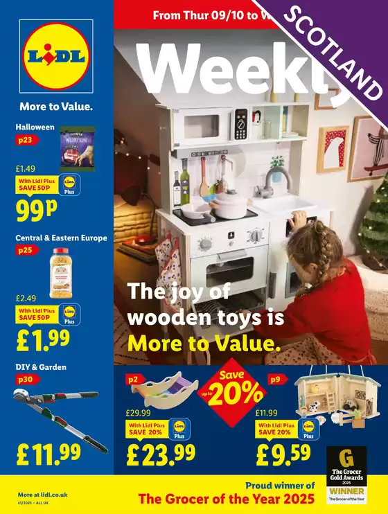 Lidl catalogue in Ibstock | Current deals and offers | 2025-10-09T00:00:00.000Z - 2025-10-15T00:00:00.000Z