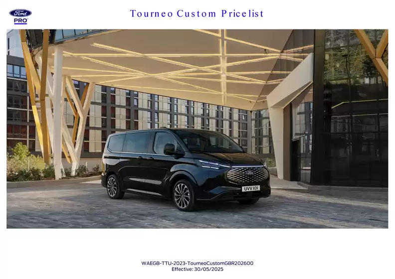 Ford catalogue in Woodford Green | PL New Tourneo Custom 2025 | 2025-10-03T00:00:00.000Z - 2025-10-17T00:00:00.000Z
