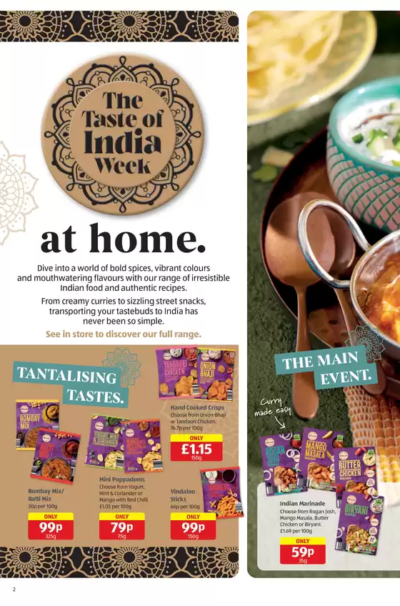 Wide range of offers