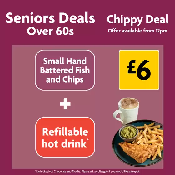 Seniors Deals Over 60s