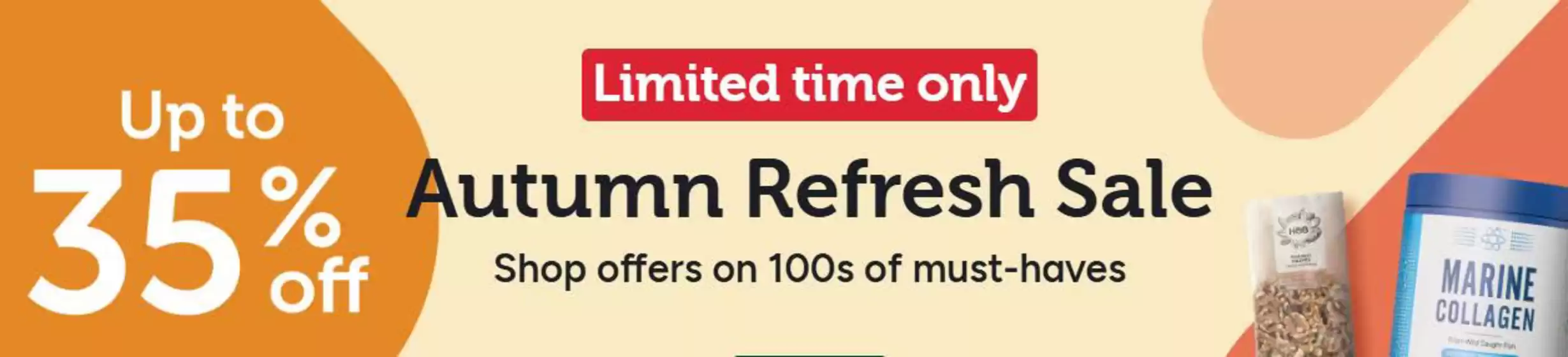 Autumn Refresh Sale