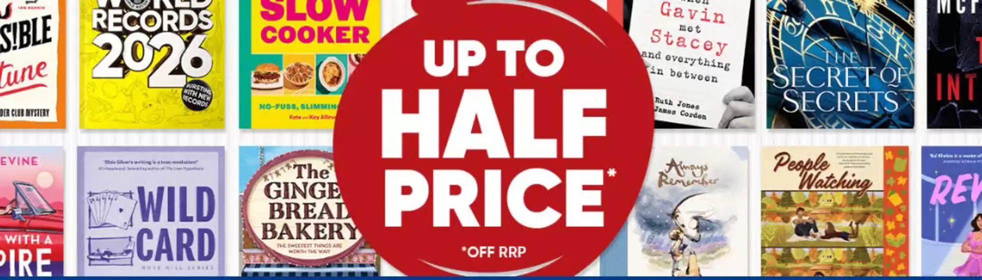 Up To Half Price