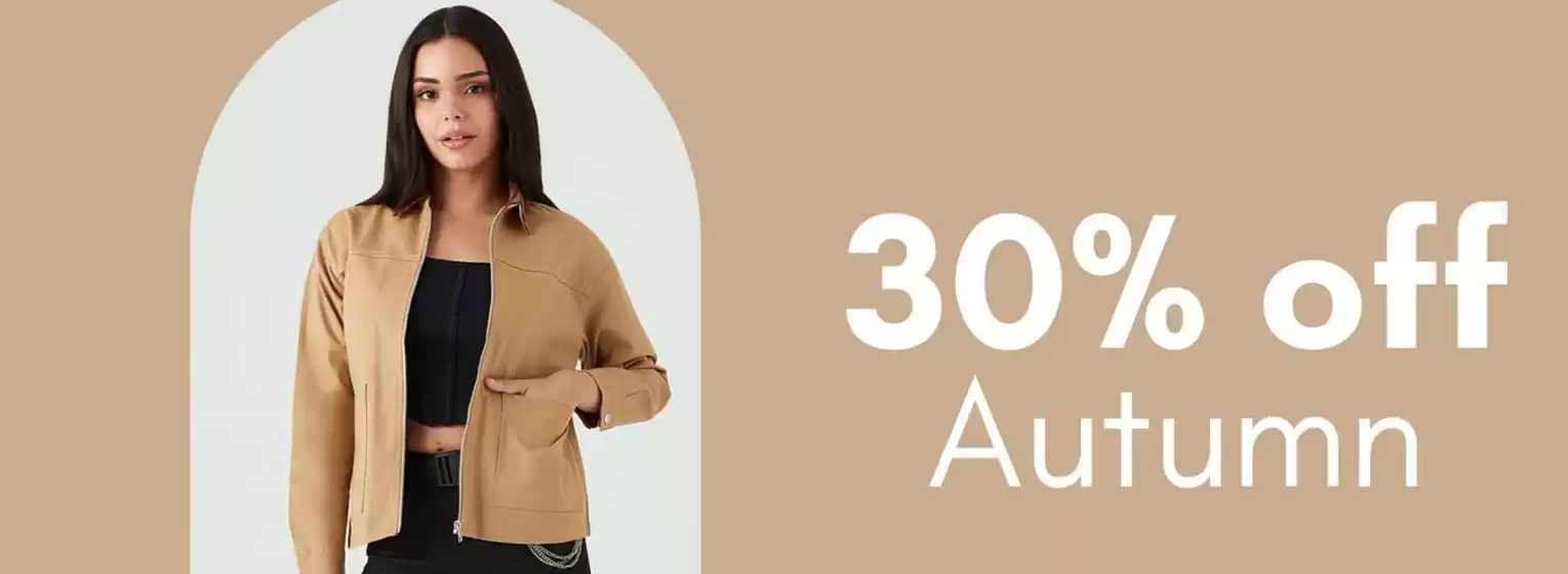 30% Off Autumn