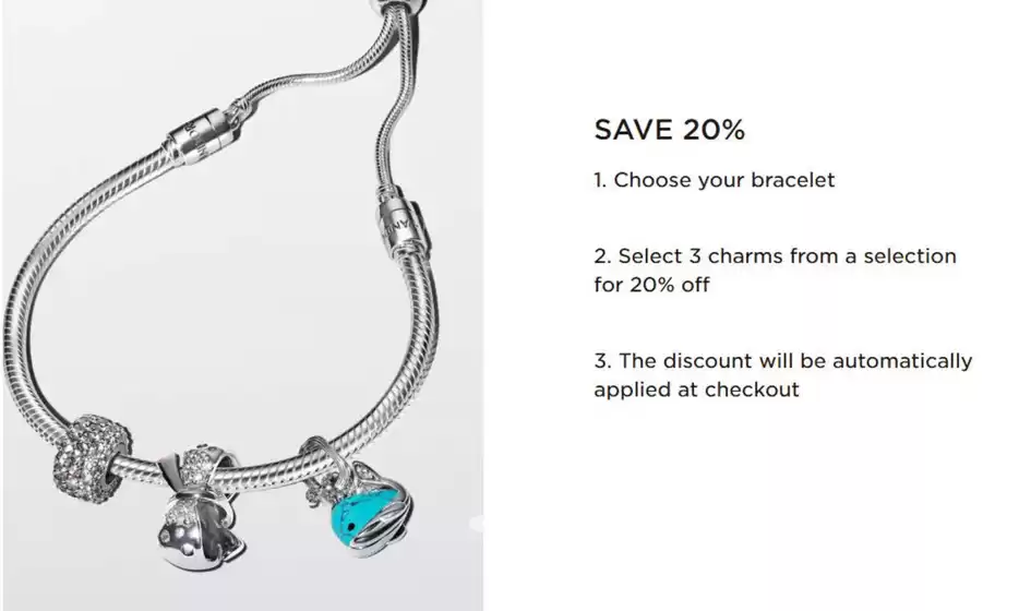 Pandora catalogue in Trowbridge | Save 2%, | 2025-10-07T00:00:00.000Z - 2025-10-17T00:00:00.000Z