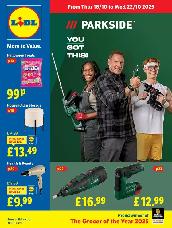 Lidl catalogue in Galashiels | Current special promotions | 2025-10-16T00:00:00.000Z - 2025-10-22T00:00:00.000Z