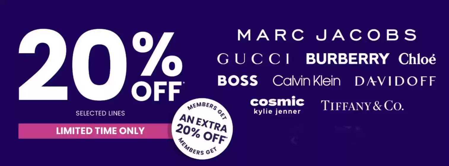 The Fragrance Shop catalogue in Berwick-upon-Tweed | 20% Off Selected Lines | 2025-10-09T00:00:00.000Z - 2025-10-31T00:00:00.000Z