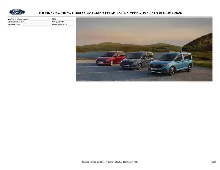PL tourneo connect