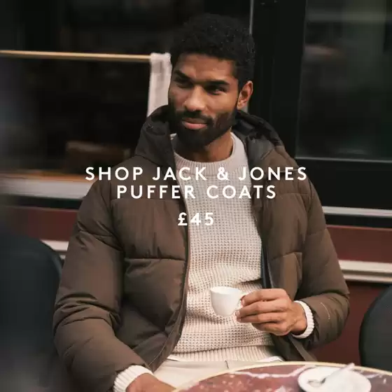 Jacamo catalogue | Shop Jack & Jones Puffer Coats £45 | 2025-10-10T00:00:00.000Z - 2025-10-14T00:00:00.000Z