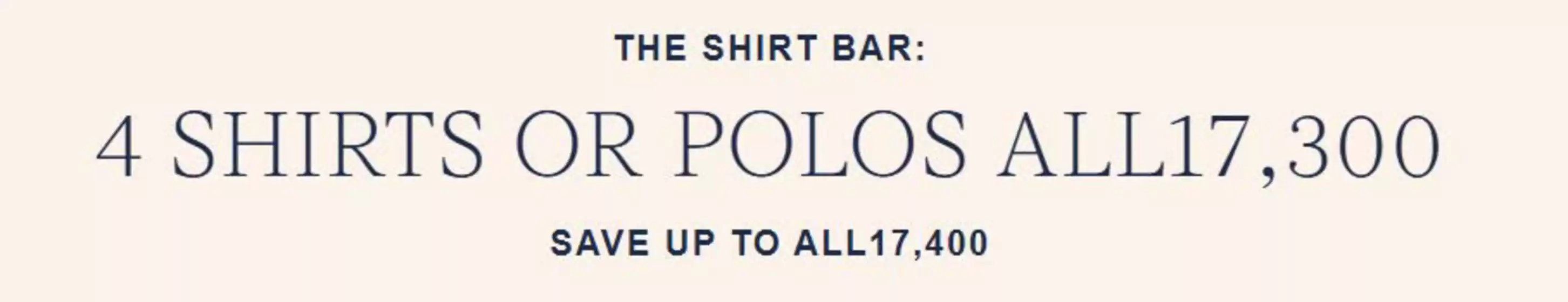 Hawes & Curtis catalogue | 4 Shirt Or Polos All  | 2025-10-10T00:00:00.000Z - 2025-10-27T00:00:00.000Z