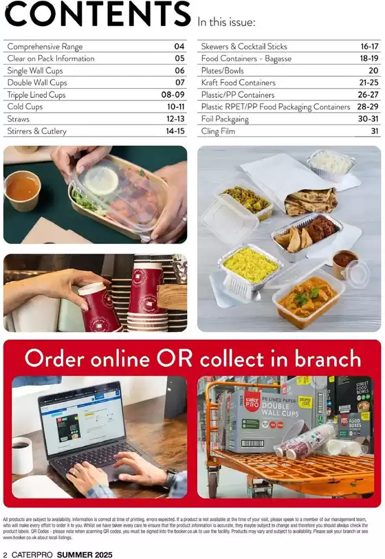 Attractive special offers for everyone