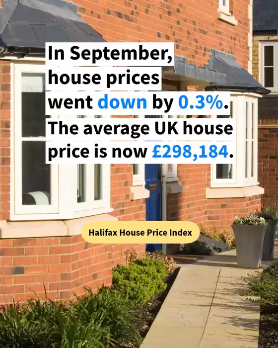 Halifax catalogue | In September,House Prices Went Down By 0.3% | 2025-10-13T00:00:00.000Z - 2025-10-31T00:00:00.000Z