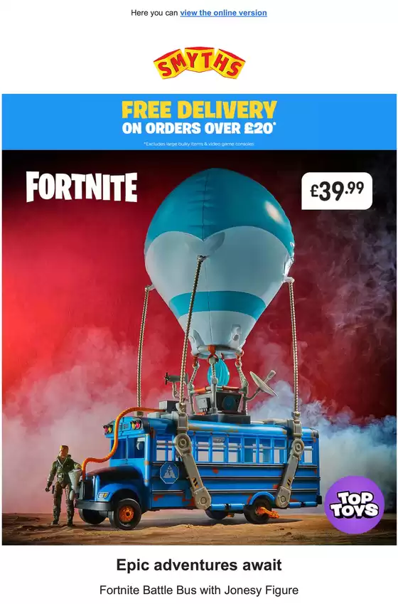 Smyths Toys catalogue in Liverpool | Fortnite | 2025-10-13T00:00:00.000Z - 2025-10-25T00:00:00.000Z