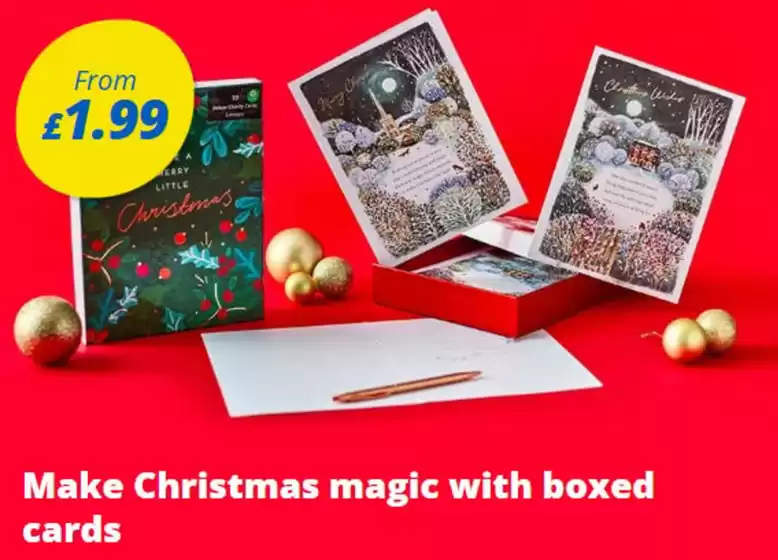 Card Factory catalogue in Dartford | Make Christmas Magic With Boxed Cards! | 2025-10-13T00:00:00.000Z - 2025-10-19T00:00:00.000Z