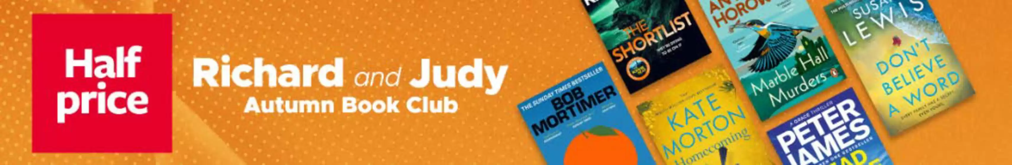 WHSmith catalogue in Dartford | Richard And Judy | 2025-10-13T00:00:00.000Z - 2025-10-30T00:00:00.000Z