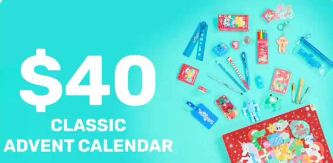 Smiggle catalogue in Hereford | Classic Advent Calendar | 2025-10-15T00:00:00.000Z - 2025-11-13T00:00:00.000Z