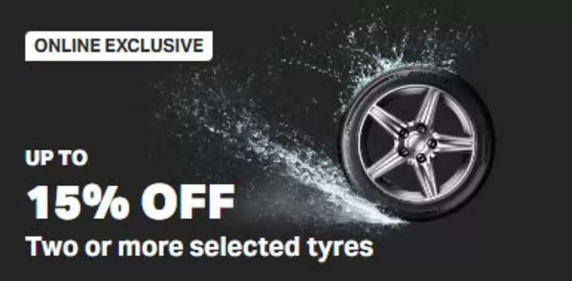 Halfords catalogue in Rochdale | Up To 15% Off Tow Or More Selected Tyres | 2025-10-15T00:00:00.000Z - 2025-11-06T00:00:00.000Z