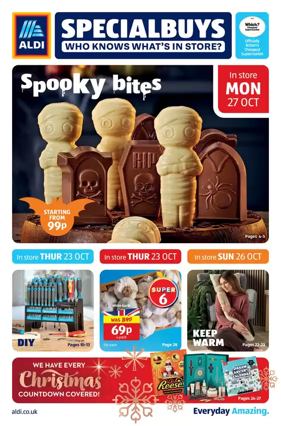Aldi catalogue in Bootle (Cumbria) | Save now with our deals | 2025-10-17T00:00:00.000Z - 2025-10-31T00:00:00.000Z