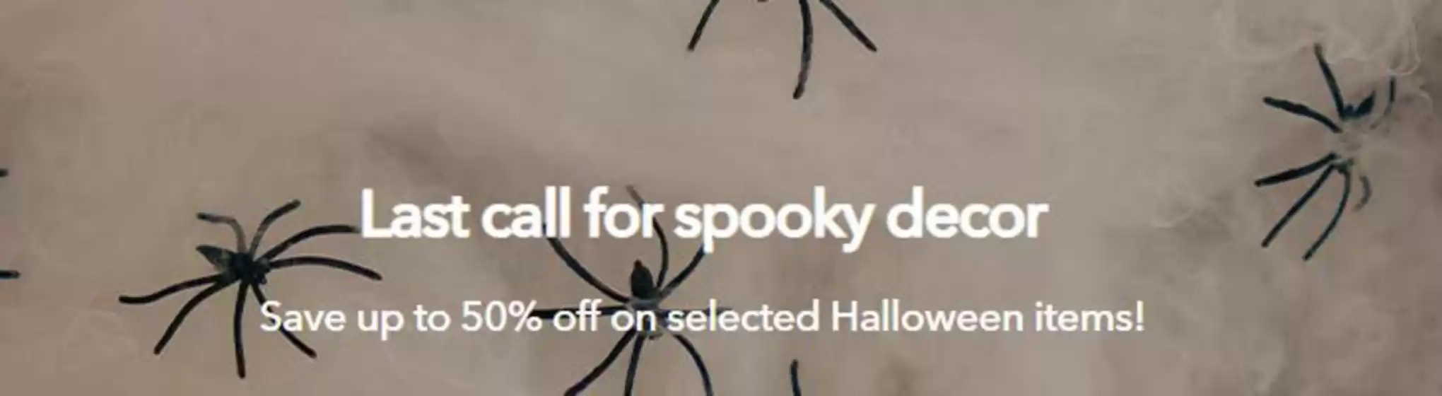 Flying Tiger catalogue in Camberley | Last Call For Spooky Decor | 2025-10-17T00:00:00.000Z - 2025-10-31T00:00:00.000Z