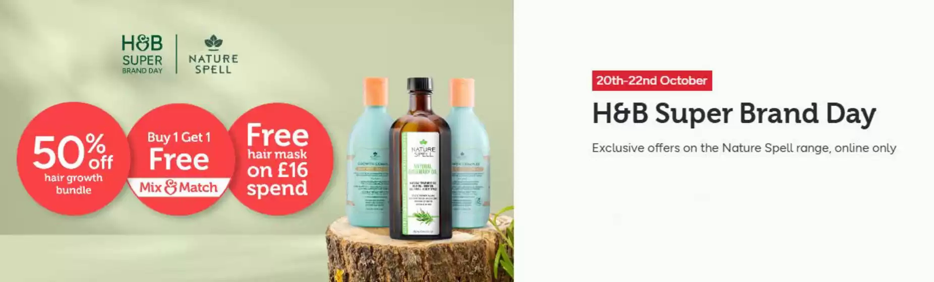 Holland & Barrett catalogue in Cumbernauld | H&B Super Brand Day  | 2025-10-20T00:00:00.000Z - 2025-10-22T00:00:00.000Z