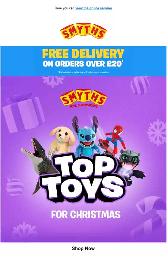 Smyths Toys catalogue in Woburn Sands | Free Delivery! | 2025-10-20T00:00:00.000Z - 2025-10-29T00:00:00.000Z