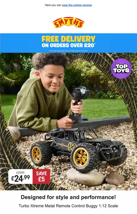 Smyths Toys catalogue in Woburn Sands | Designed For Style And Perfomance! | 2025-10-20T00:00:00.000Z - 2025-10-26T00:00:00.000Z