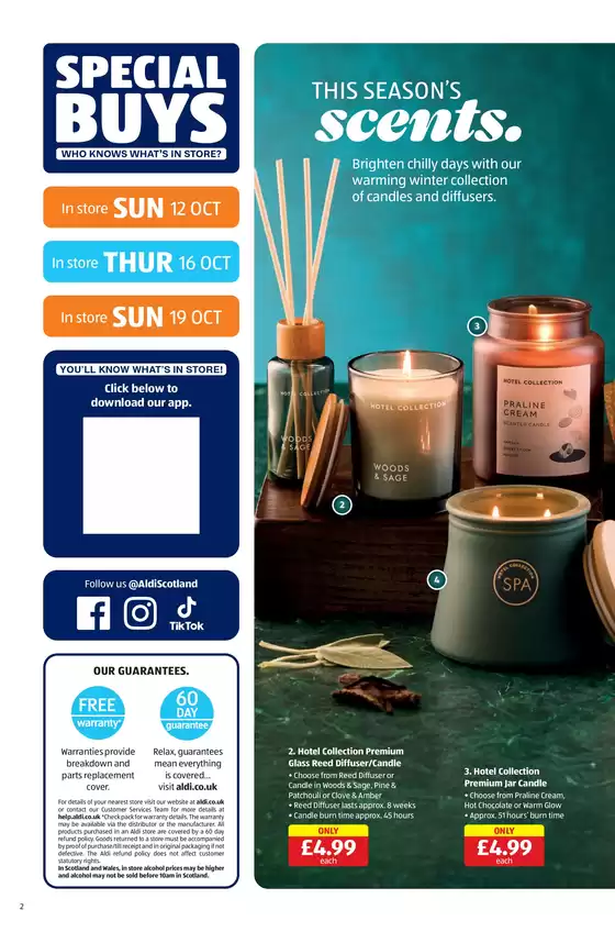 Current special promotions