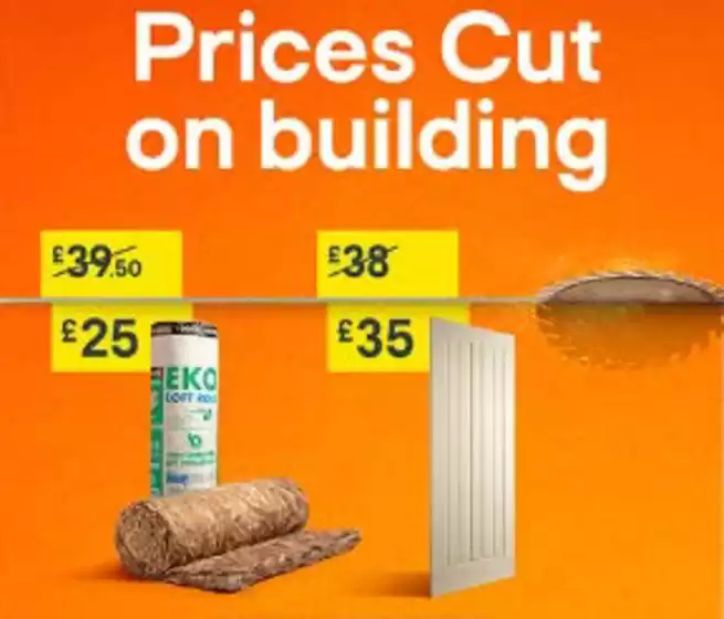 Prices Cut On Building!