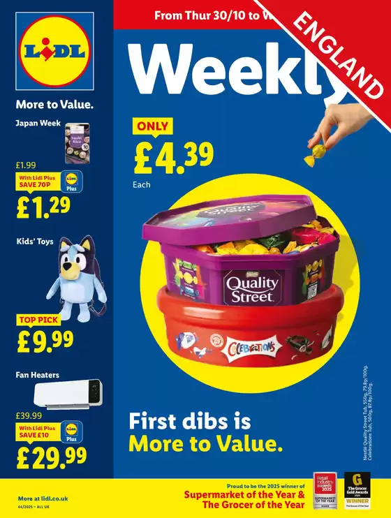 Lidl catalogue | New offers to discover | 2025-10-30T00:00:00.000Z - 2025-11-05T00:00:00.000Z