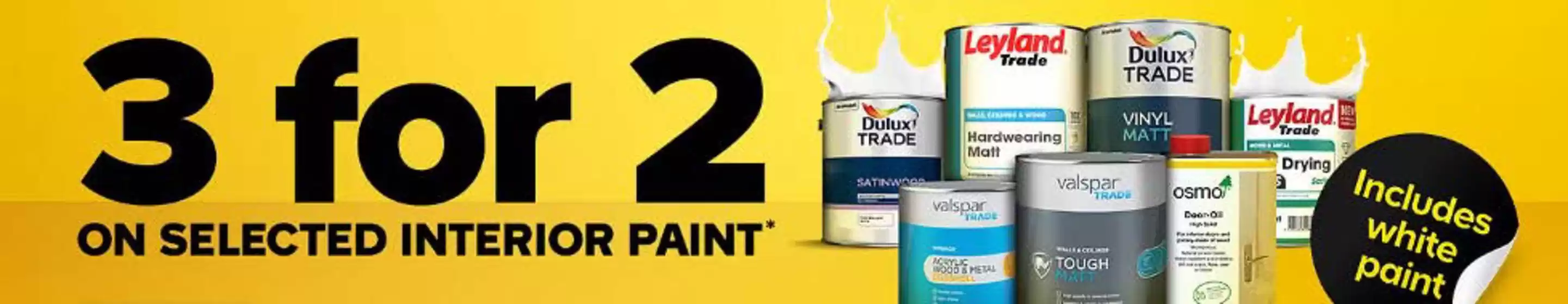 TradePoint catalogue | 3 For 2 On Selected Interior Paint! | 2025-10-24T00:00:00.000Z - 2025-11-12T00:00:00.000Z